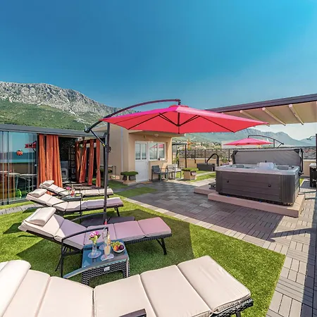 Sky, Luxury With Sea-view And Jacuzzi アパート *