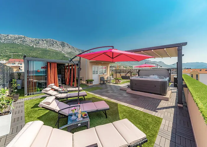 Sky, Luxury With Sea-view And Jacuzzi Апартаменты *